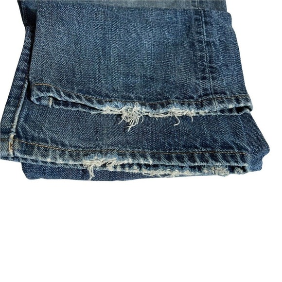Vintage Levis 501XX 38x30 Distressed Made in The USA Denim Blue Jeans - Picture 6 of 12